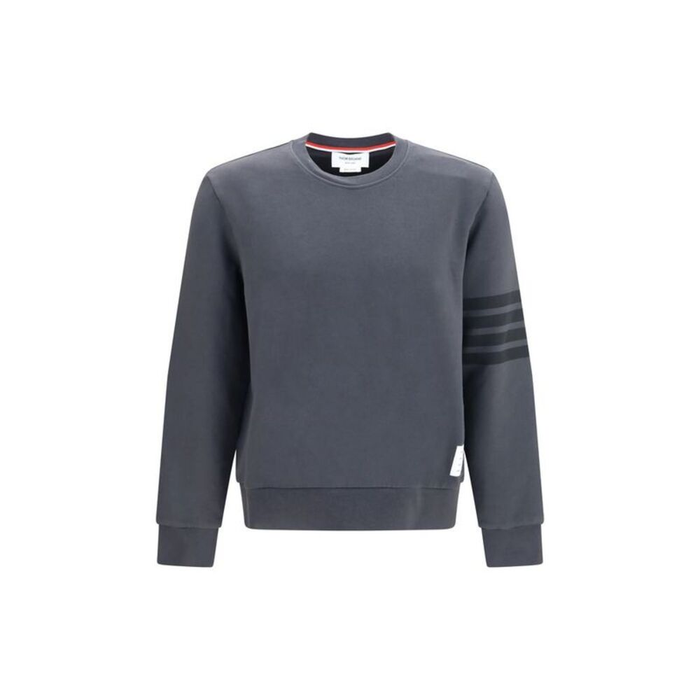 Thom Browne Gray Cotton Men's Sweatshirt